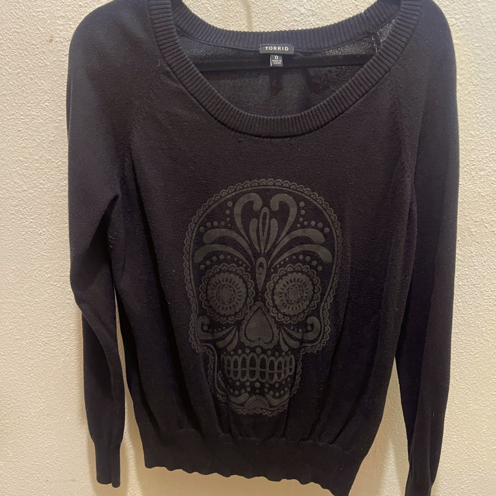 Torrid Sugar Skull Sweater